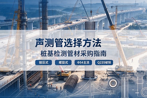 柳北声测管选型标准